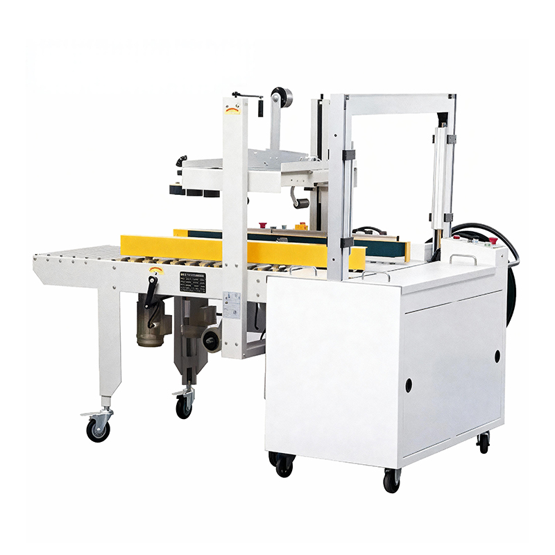 Sigillatrice automatica per cartoni MH-FJ-1AWE, nastratura superiore e inferiore regolabile